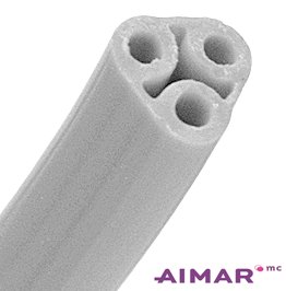 Aimar FDM Monaco Tube 3 Trous Aseptique seringue droite