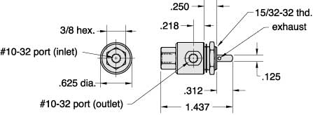 Aimar FDM Monaco valve 3 voies clapet NF cabinet