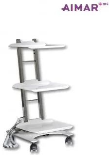 Aimar FDM Monaco Tablette 3 niveaux desserte métal cabinet
