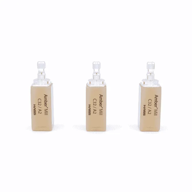Hass Amber Mill C32 bloc usinage céramique lot 3