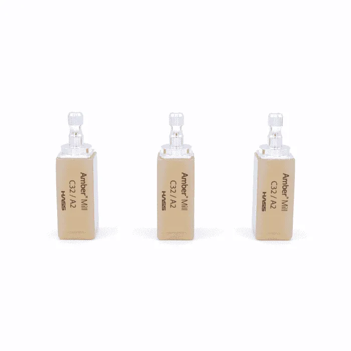 Hass Amber Mill C32 bloc usinage céramique lot 3