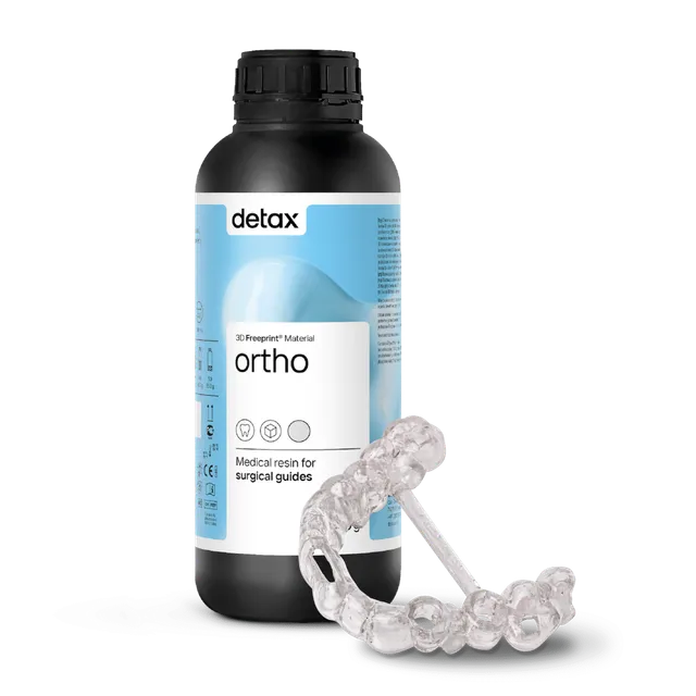 DETAX Freeprint dx ortho résine 3D transparente 1 kg