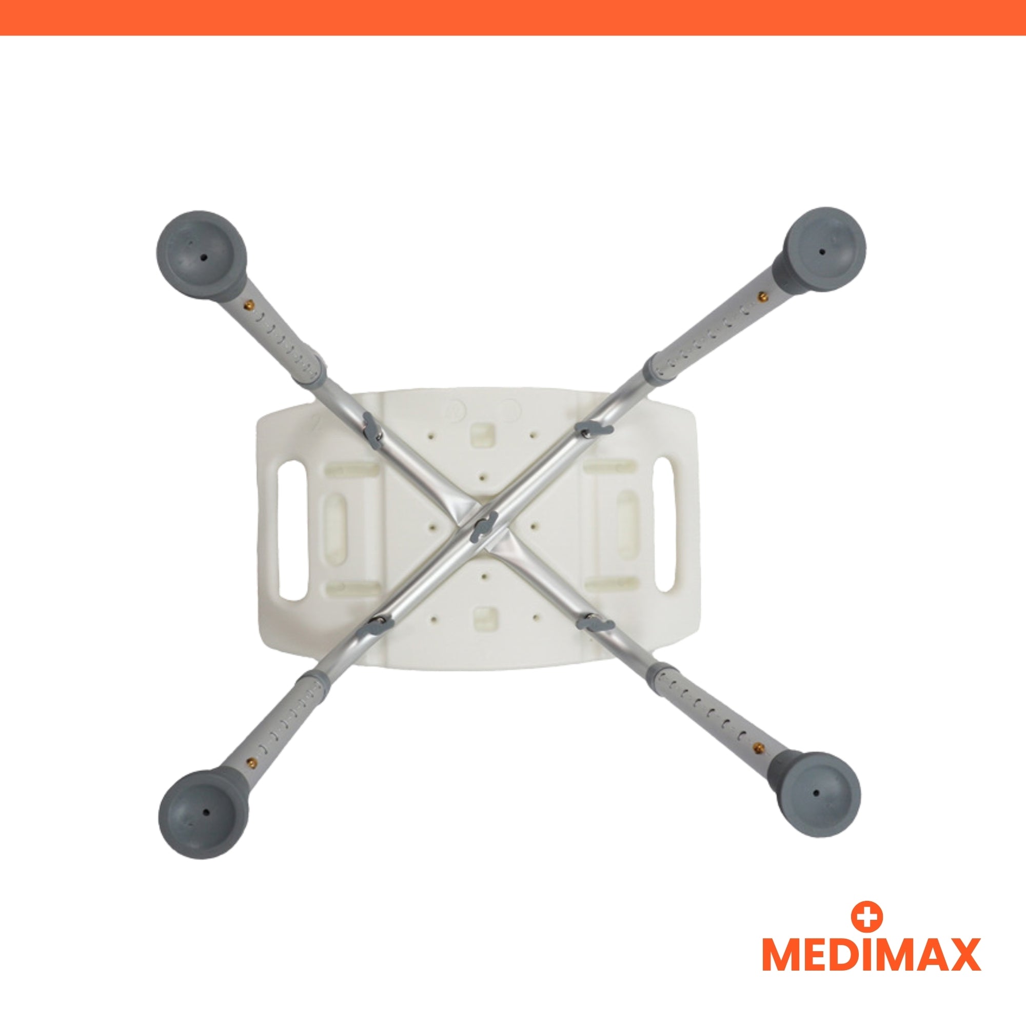Medimax Eco 2 tabouret douche réglable 37-54 cm poignées