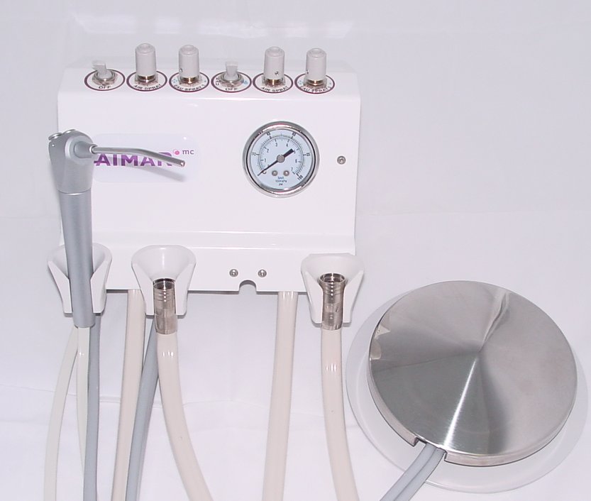 Aimar MINI UNIT unit dentaire 2 instruments cordon lumière