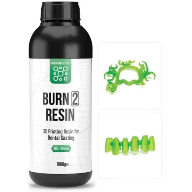 DentaFab PowerResins Burn 2 résine calcinable 1 kg Emax