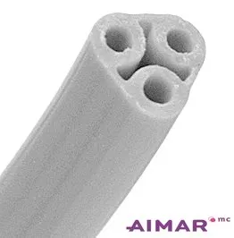 Aimar FDM Monaco Tube 3 Trous Aseptique seringue droite