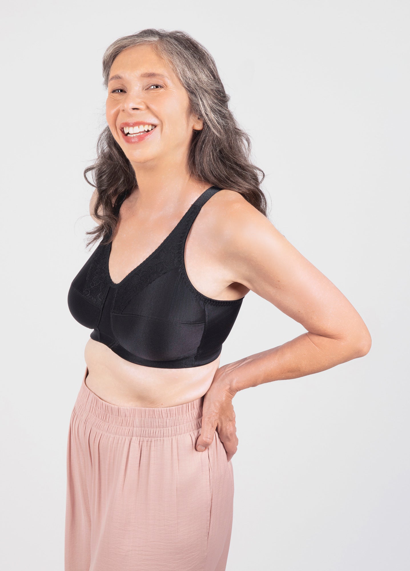 Trulife Breastcare Ava 6210 soutien-gorge noir dentelle