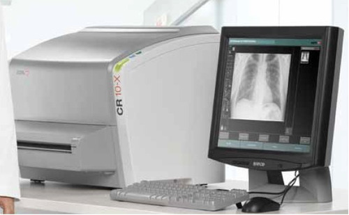 AGFA CR 10-X numériseur radiologie table 100 µm
