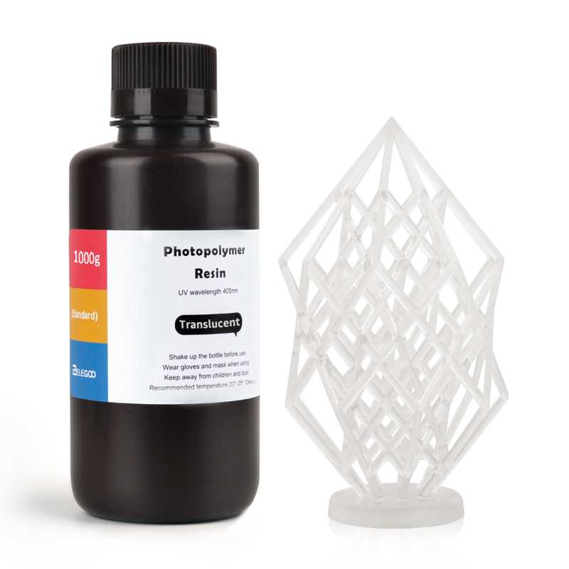 Elegoo ABS-Like résine 3D noire 1 kg UV 405 nm