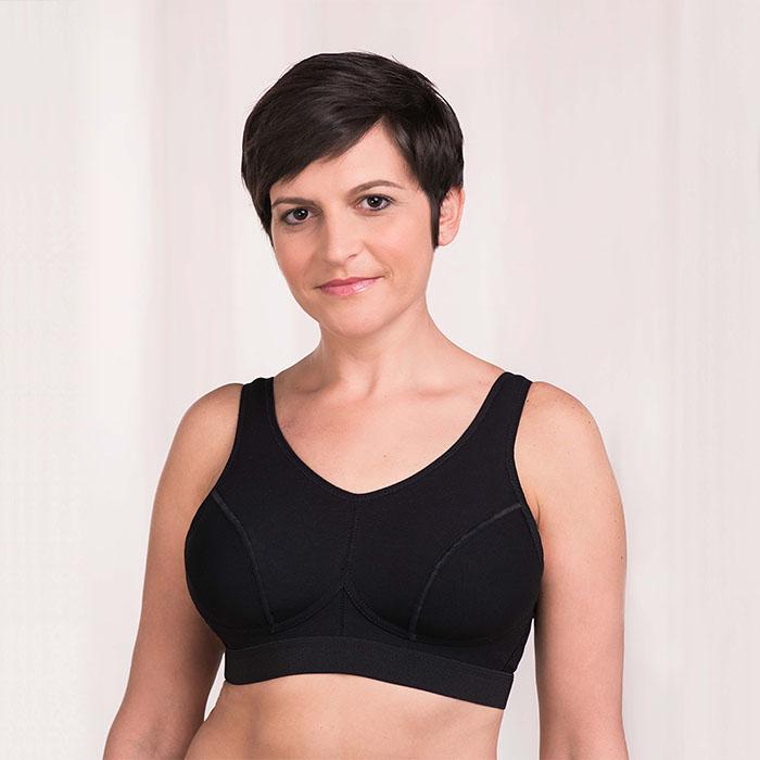 Trulife 330 Sophia soutien-gorge noir sport bonnet C/D 38