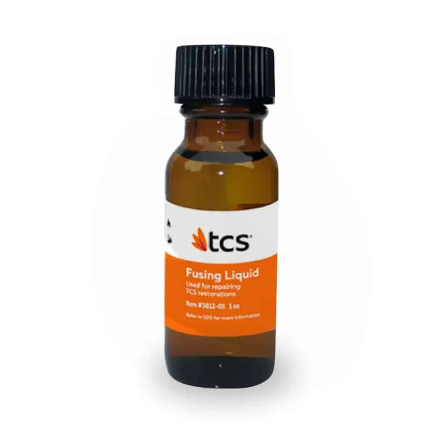 TCS Liquide de fusion colle dentaire prothèse flexible