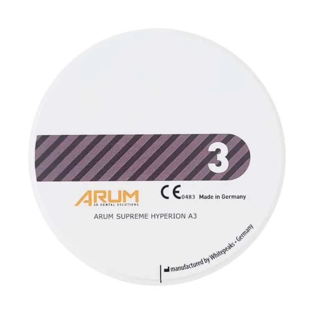 Arum Supreme Hyperion A3 disque zircone 98x14mm