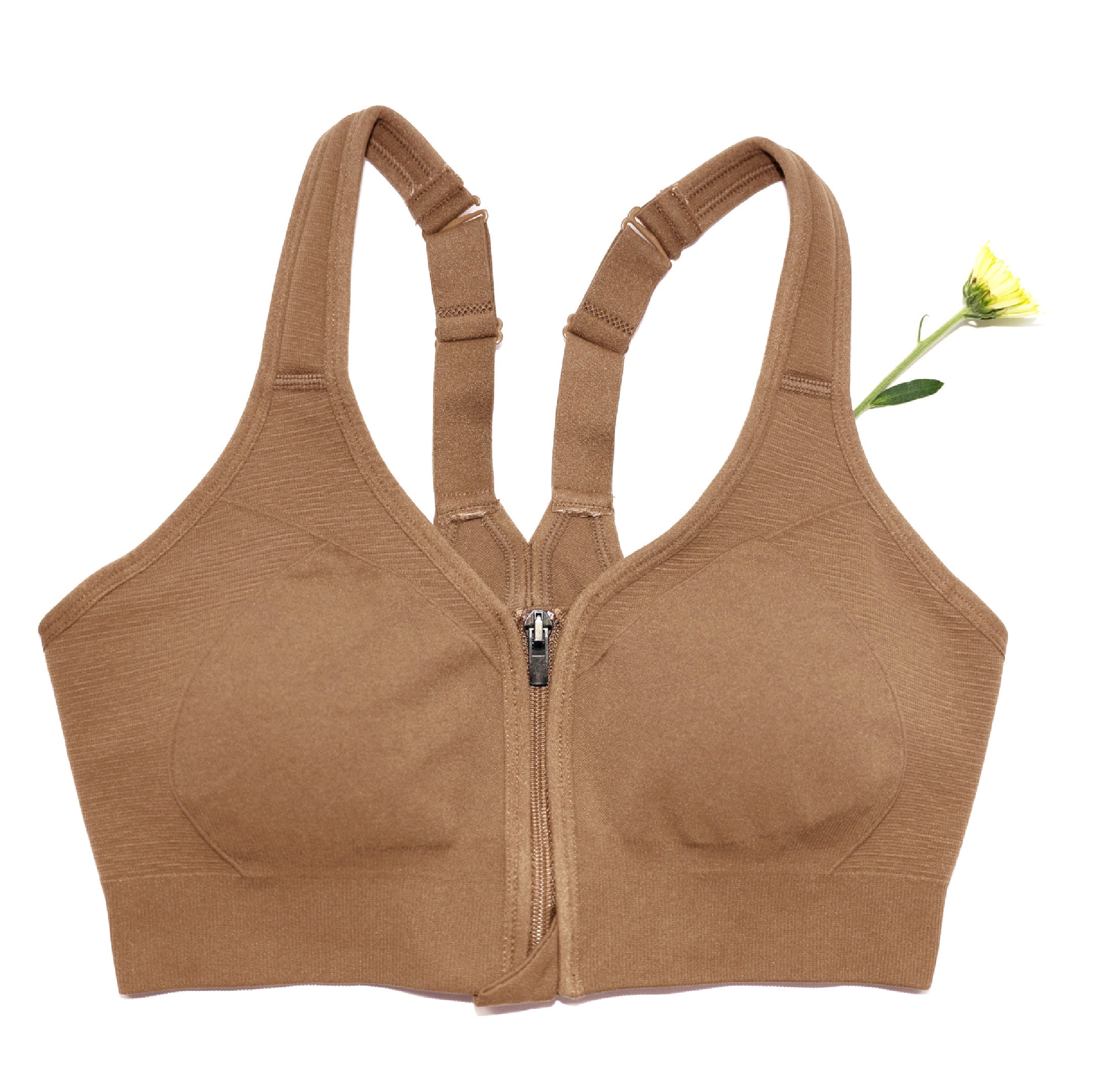 Trulife Prairie Wear Hugger Luma brassière fauve compression
