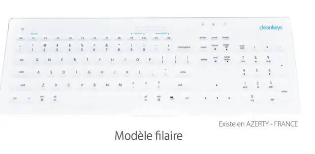 Aimar FDM Monaco Clavier en Verre pour Salle Blanche