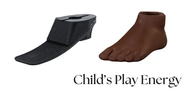 Trulife Prosthetics SEF13 Childs Play pied prothèse enfant Dark