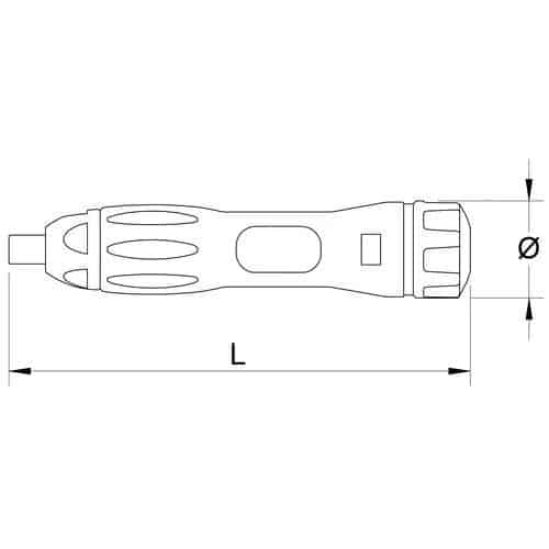 Wiha Tournevis dynamométrique 2 Nm atelier hexagonal 4 mm