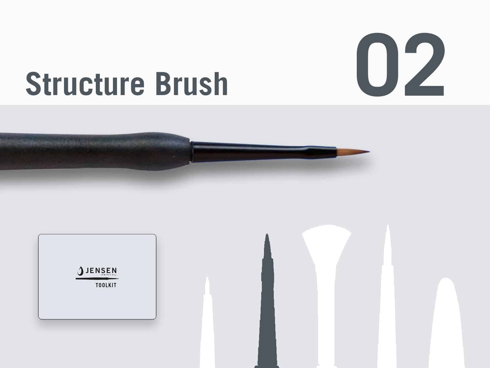MiYO Structure Brush pinceau céramique finitions esthétiques