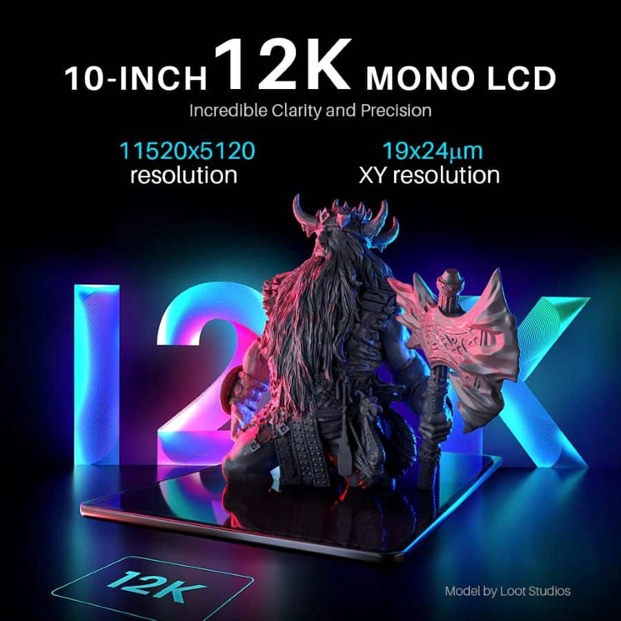 3D Dental Store Écran LCD Elegoo Saturn 3 / 3 Ultra résine