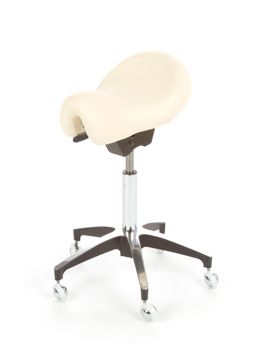Aimar FDM Monaco tabouret selle de cheval grand confort anti mal dos