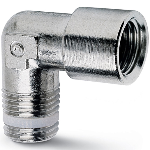 Aimar FDM Raccord Coudé Mâle-Femelle conique joint blanc