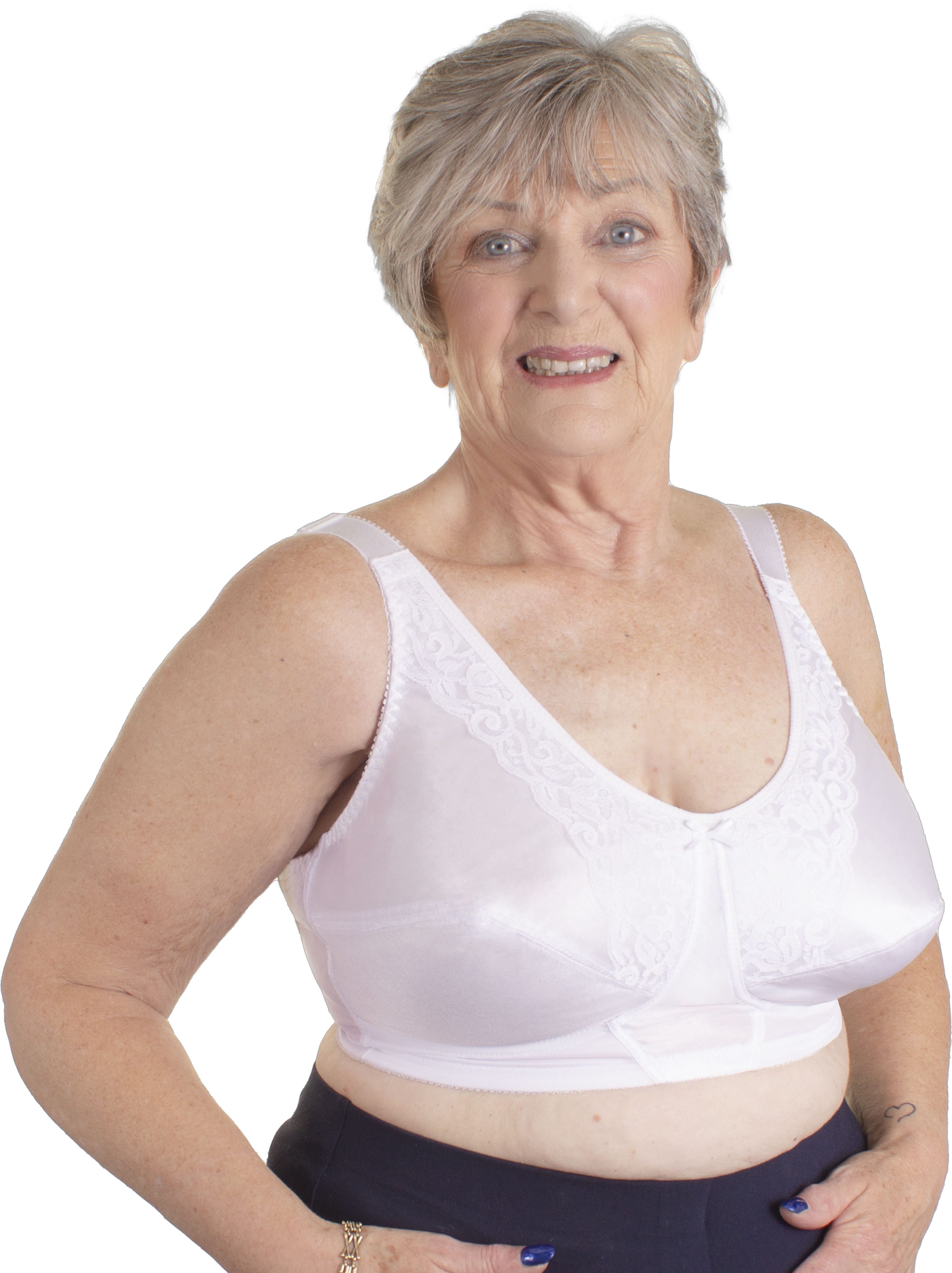 Trulife Breastcare 190 Irene soutien-gorge blanc maintien fort