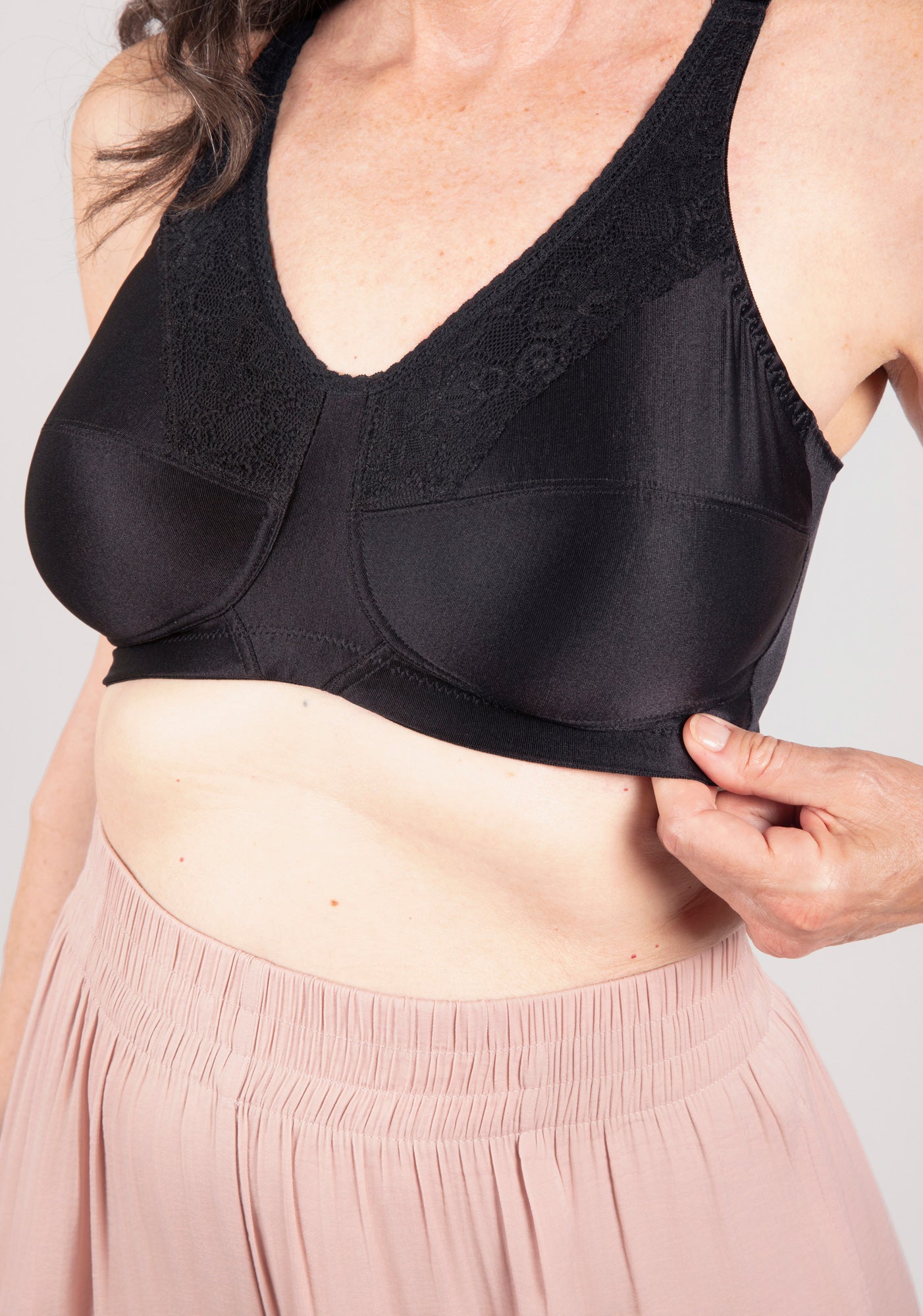 Trulife Breastcare Ava 6210 soutien-gorge noir dentelle