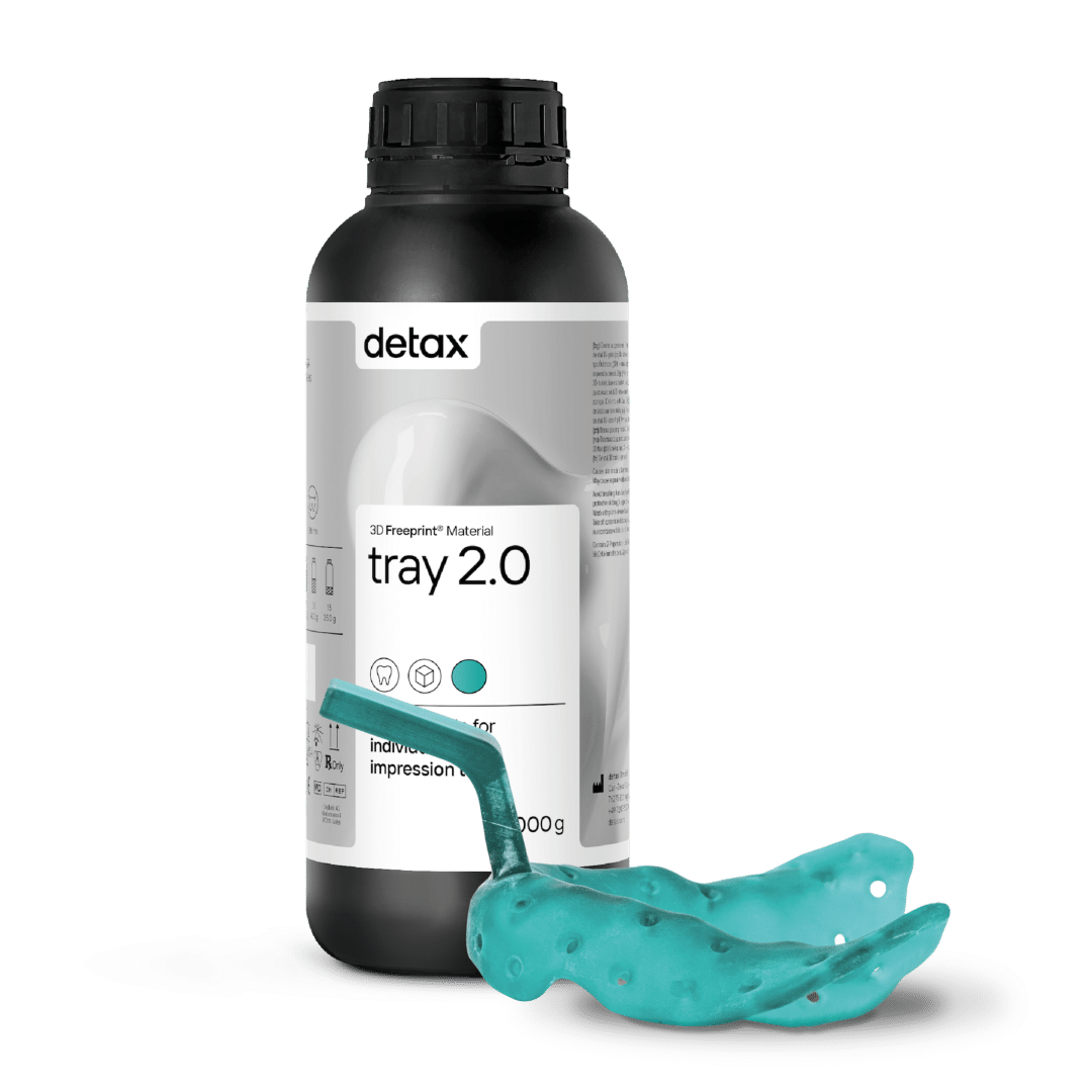Detax Freeprint dx tray 2.0 Résine Verte 1kg
