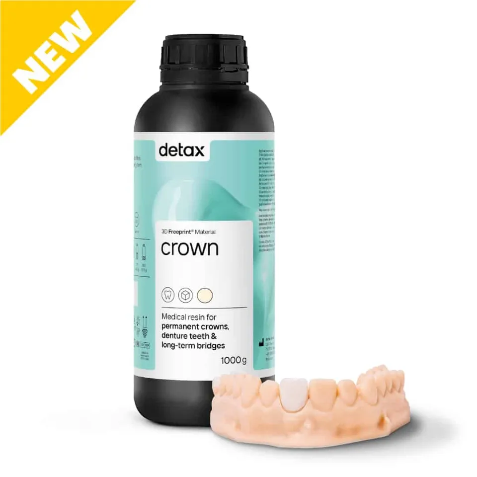 Detax Freeprint Dx Crown résine 3D couronne permanente