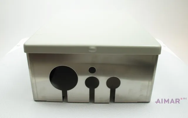 Aimar Boîtier de raccordement inox pièce cabinet dentaire