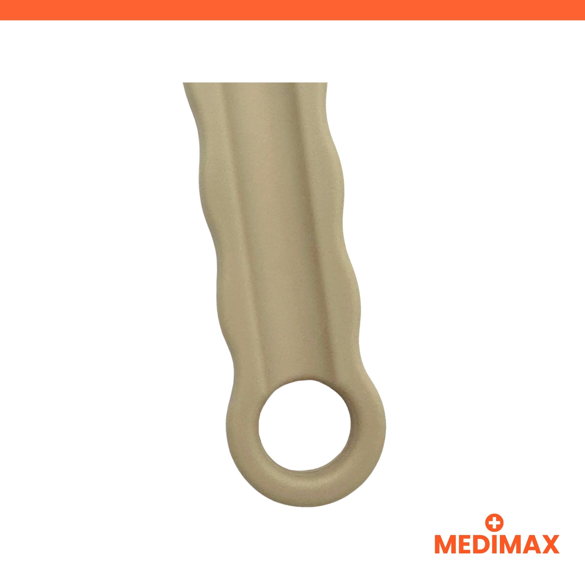 Medimax Brosse Éponge Long Manche Eco 1 pce beige 37 cm