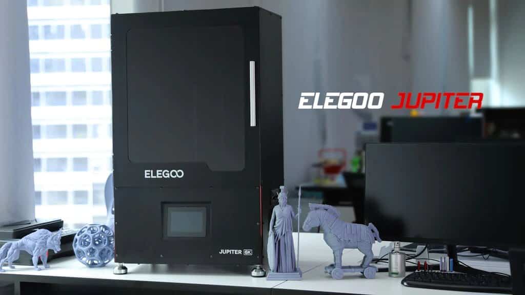Elegoo Jupiter imprimante 3D résine 6K 12.8 pouces