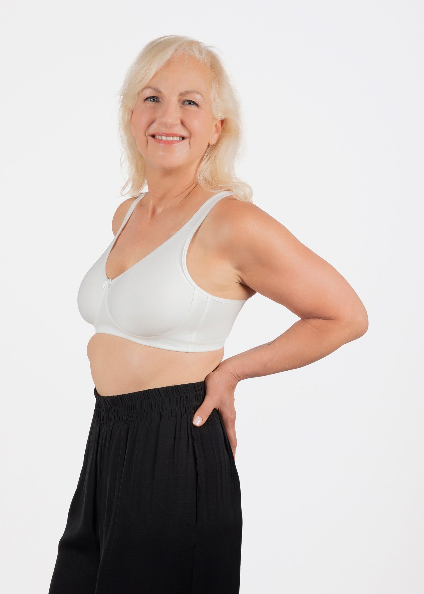 Trulife Breastcare Emma 6440 soutien-gorge prothèse blanc cassé 34B
