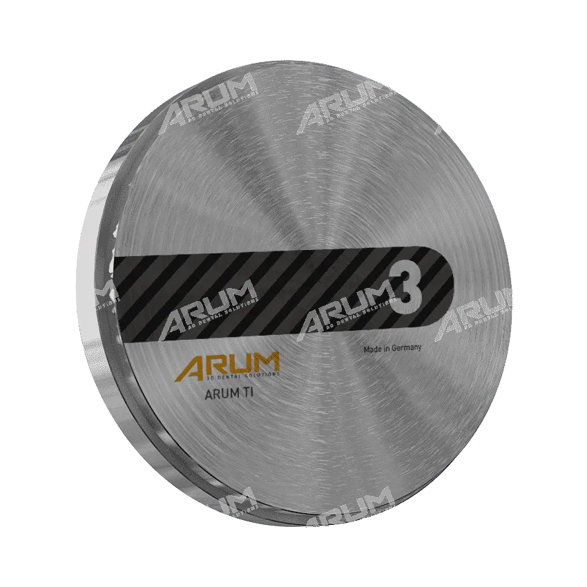 Arum3D Disque Titane Ø 98 mm disque fraisage dentaire
