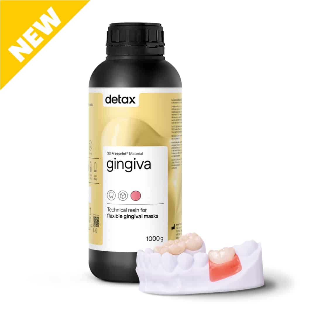 DETAX Freeprint dx gingiva résine 3D masque gingival 1kg