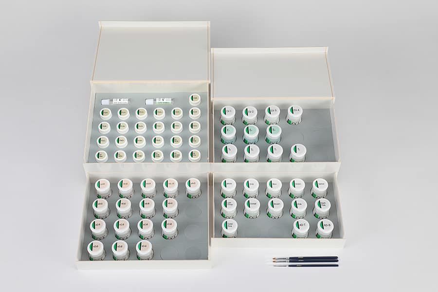 Noritake Super Porcelain EX-3 N Color Full Kit PST 526g
