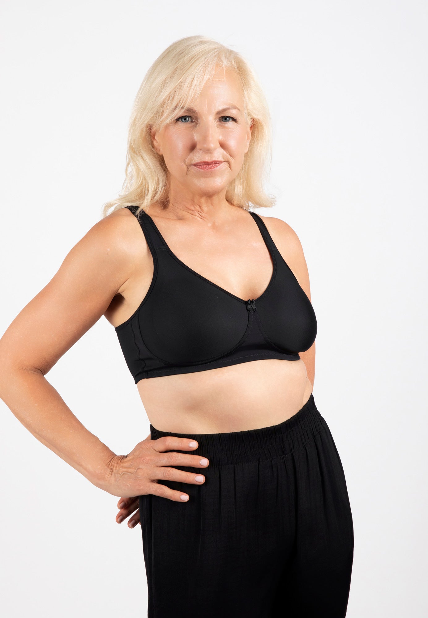 Trulife Emma 6440 soutien-gorge mastectomie noir softcup