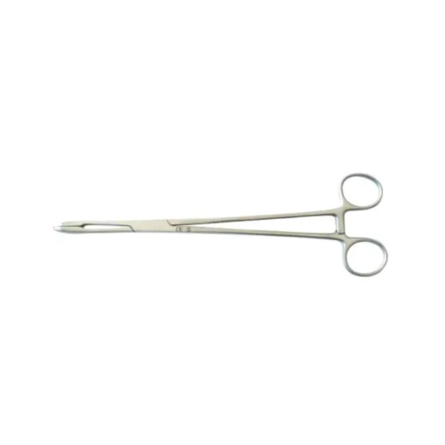 Gynéas Prélèvement Pince de Chéron métal 24 cm boîte 10 stérile