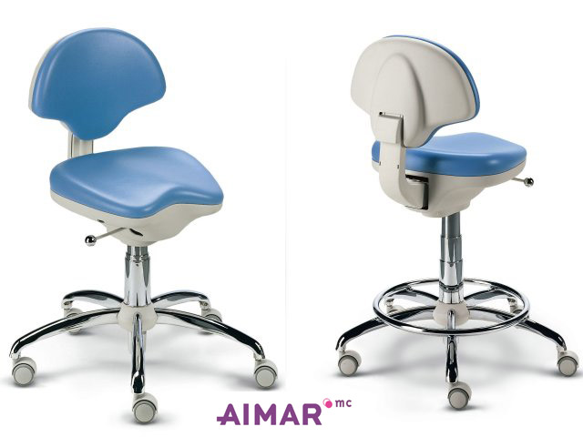 Aimar FDM Monaco Tabouret dentaire Syncro T3-Papillon