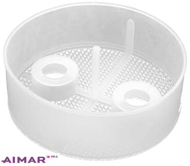 Aimar FDM Monaco Filtre collecteur déchets blanc kit 10 pièces