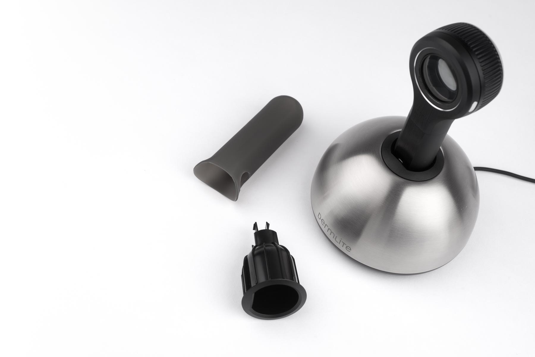DermLite DL4 base de chargement inox DL4 DL4W