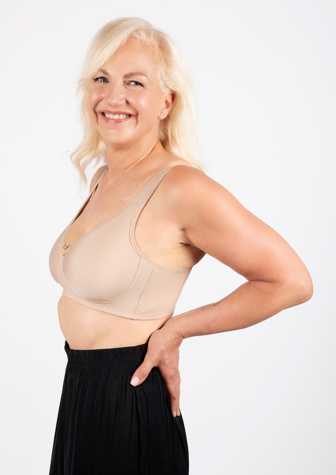 Trulife Emma 6440 soutien-gorge latte 34B poches prothèse