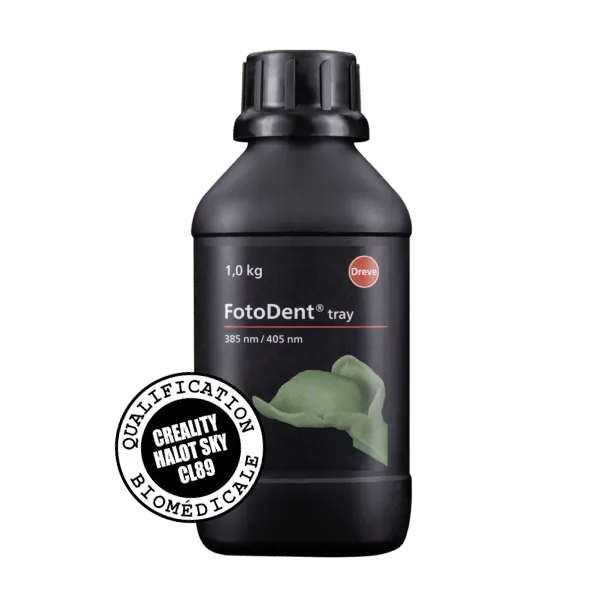 Dreve FotoDent Tray résine 3D dentaire 385/405nm 1kg