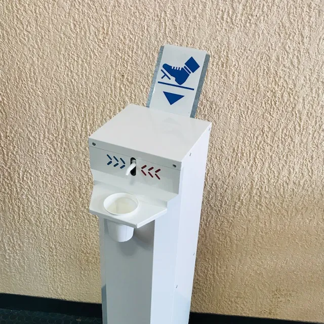 Aimar FDM Colonne à pédale distributeur gel 5 L