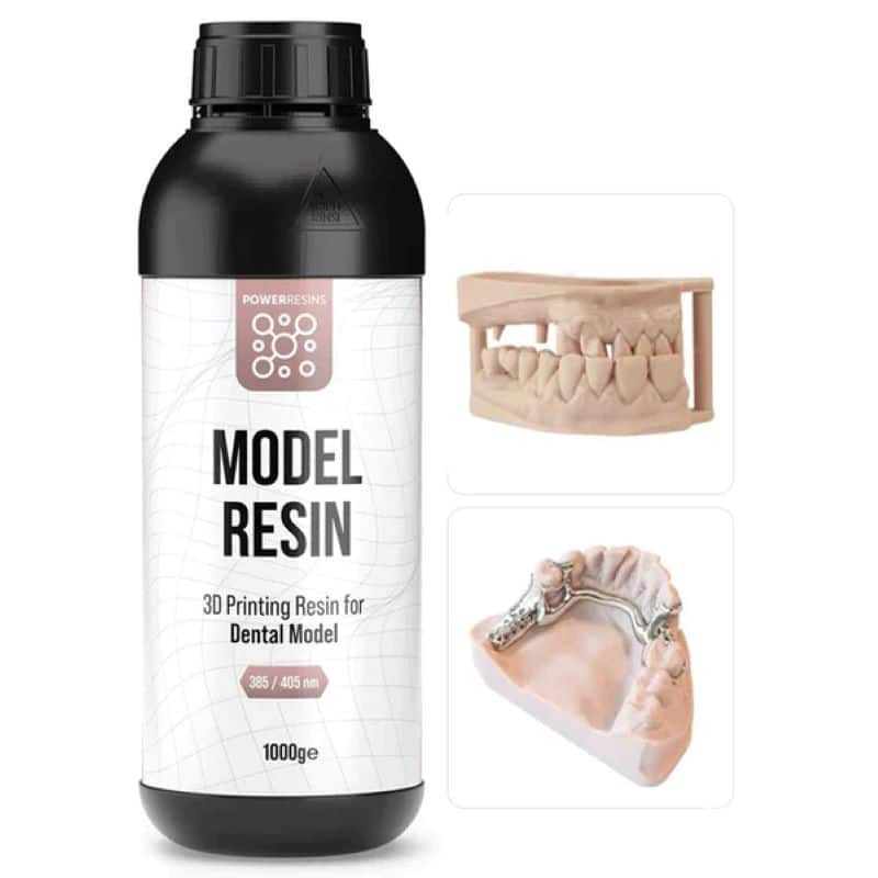 DentaFab PowerResins Model LT résine 3D modèle 1kg rose