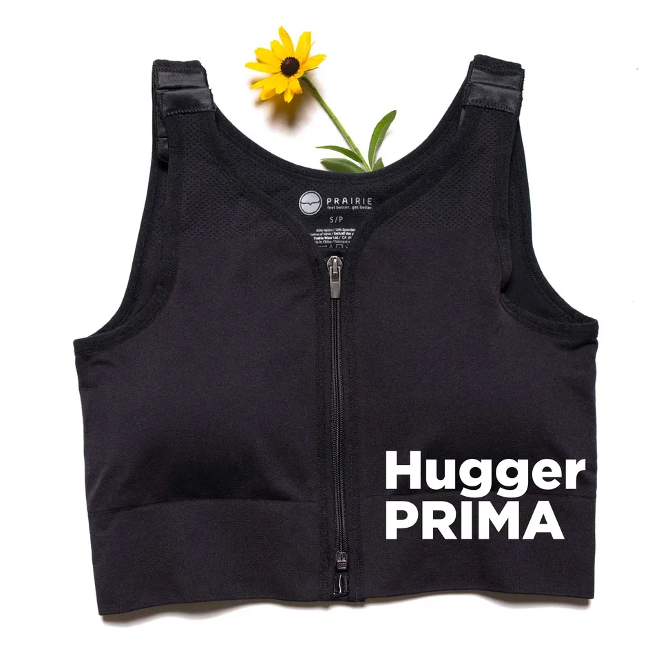 Trulife Breastcare Hugger Prima brassière compression noire