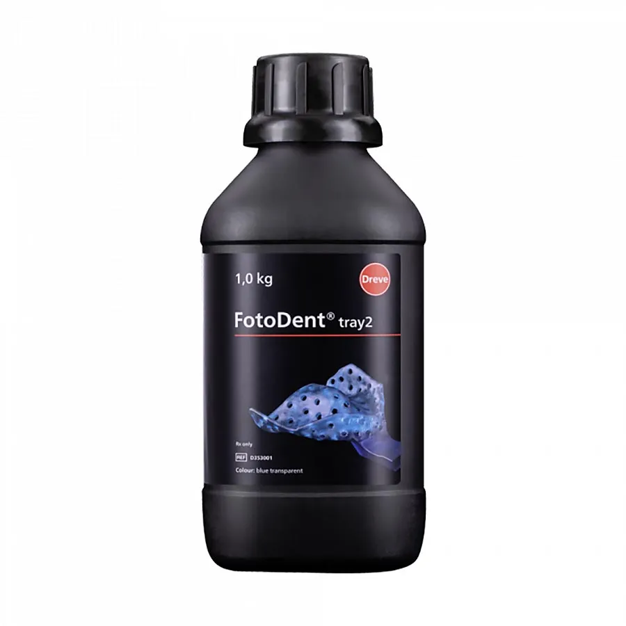 Dreve FotoDent Tray2 résine dentaire 3D 385/405 nm 1 kg