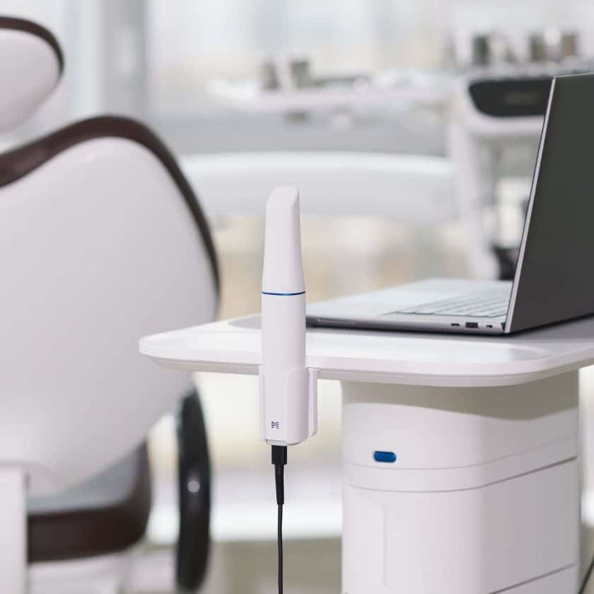 Medit Cart chariot scanner 3D dentaire cabinet