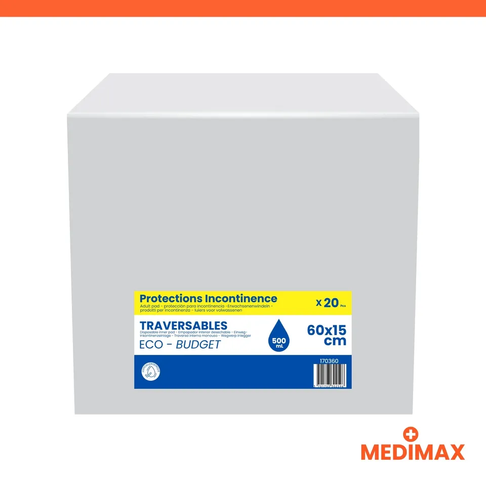 Medimax Eco traversable couche droite lot 120 500 mL