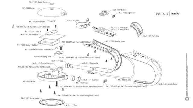 DermLite NL1-1352 sachet rose poly 50,8 mm pièce