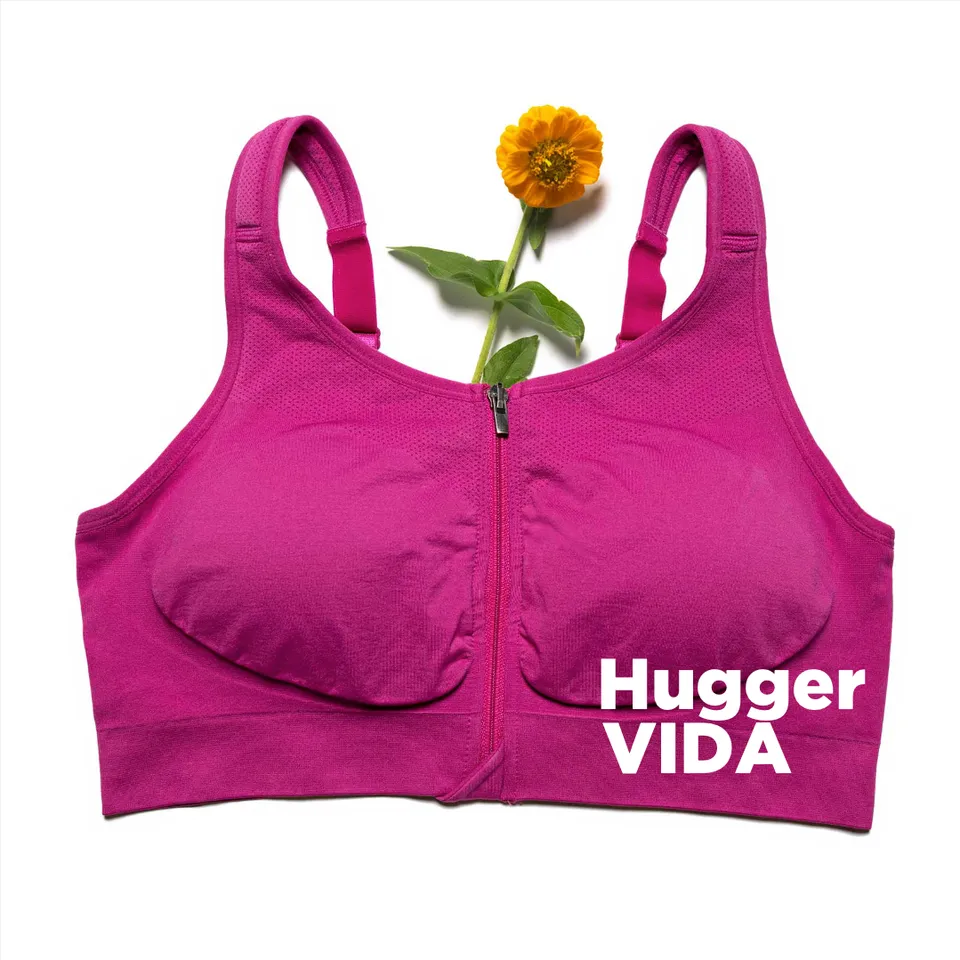 Trulife Breastcare Hugger Vida brassière rose taille M compression